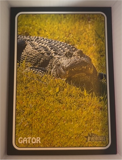 2024 Topps Heritage #75Z-18 Gator Ron Guidry — front