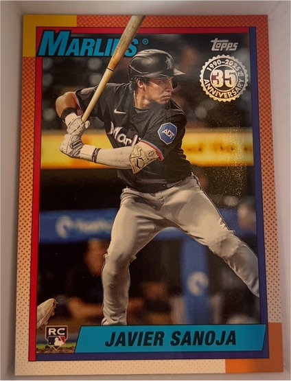 2025 Topps Series 2 #90B2-34 Javier Sanoja — front