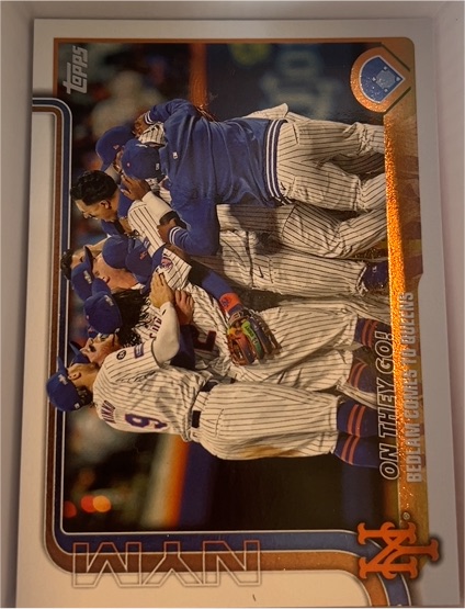 2025 Topps Series 2 #432 On They Go! Bedlam Comes to Queens — front