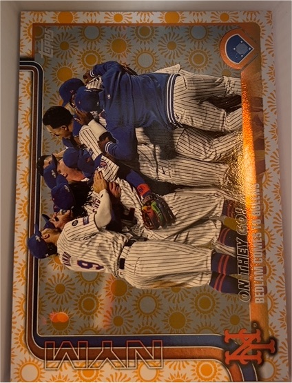 2025 Topps #432 On They Go! Bedlam Comes to Queens — front