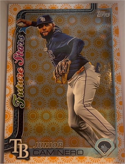 2025 Topps Series 2 #477 Junior Caminero — front