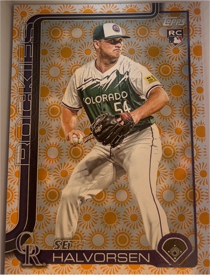 2025 Topps Series 2 #597 Seth Halvorsen — front