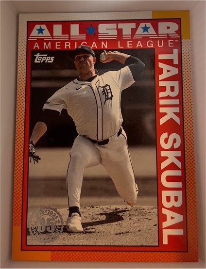 2025 Topps Series 2 1990 Topps All-Stars #90AS-1 Tarik Skubal — front