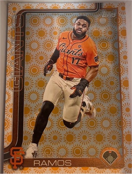 2025 Topps Series 2 #527 Heliot Ramos — front