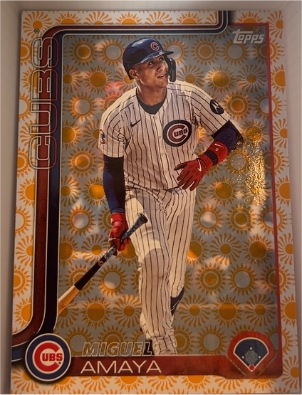 2025 Topps Series 2 #406 Miguel Amaya — front