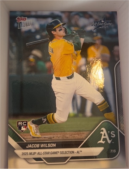 2025 Topps Now All-Star Game #ASG-JW Jacob Wilson — front
