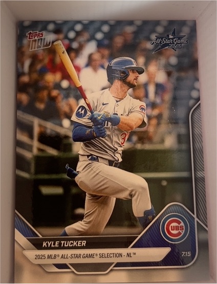 2025 Topps Now All-Star Game #ASG-KT Kyle Tucker — front