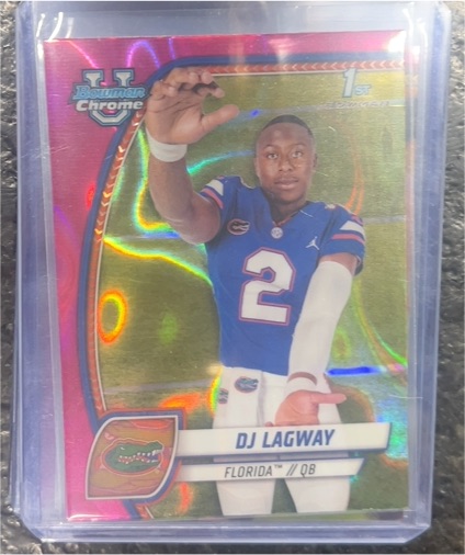 2024 Bowman Chrome #63 DJ Lagway — front