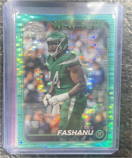 2024 Topps Chrome #238 Olu Fashanu — front