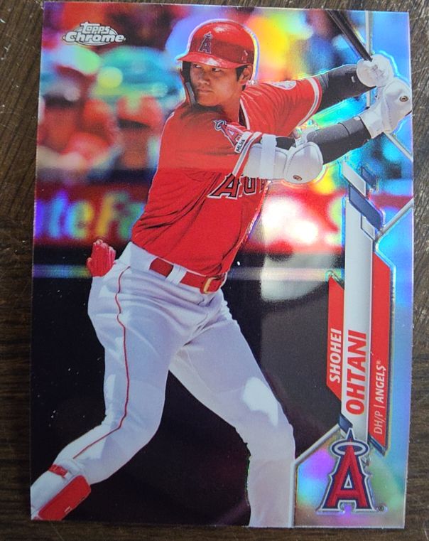 2020 Topps Chrome #125 Shohei Ohtani — front