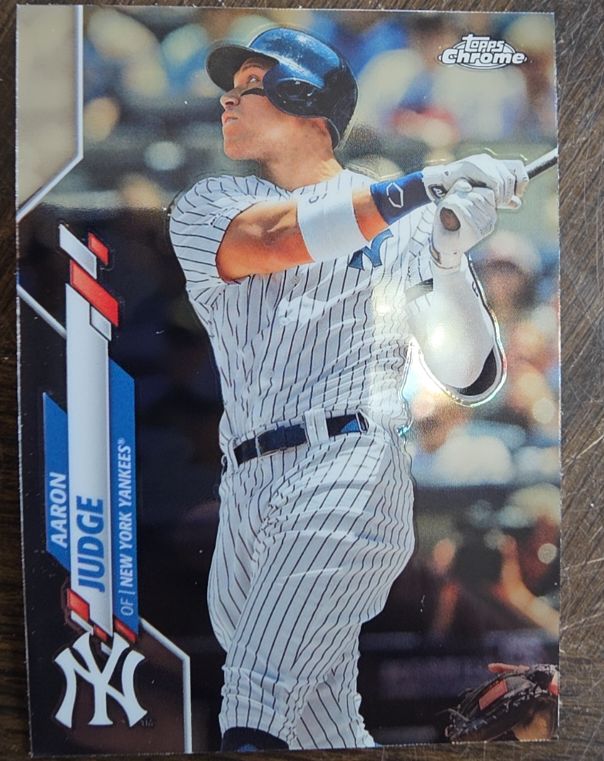 2020 Topps Chrome #50 Aaron Judge — front