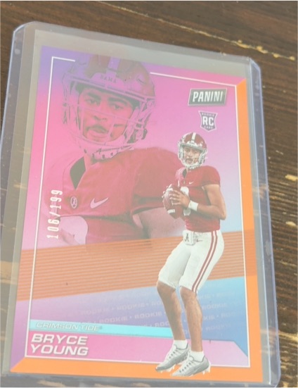 2023 Panini Player of the Day Rookies #RC1 Bryce Young — front