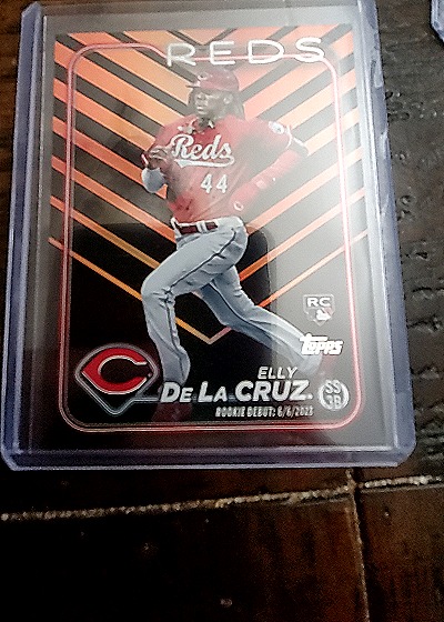 2024 Topps Update #US350 Elly De La Cruz Rookie Debut — front