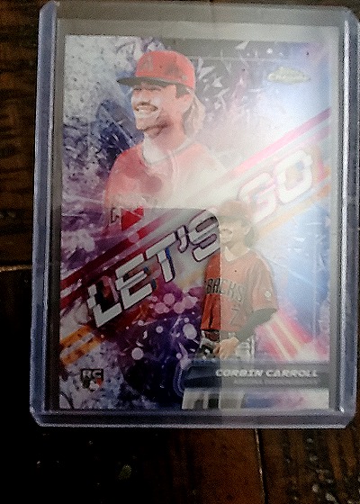 2023 Topps Chrome Let's Go #LGC-22 Corbin Carroll — front