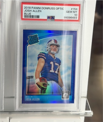 2018 Panini Donruss Optic #154 Josh Allen — front