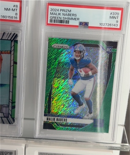 2024 Panini Prizm #370 Malik Nabers — front