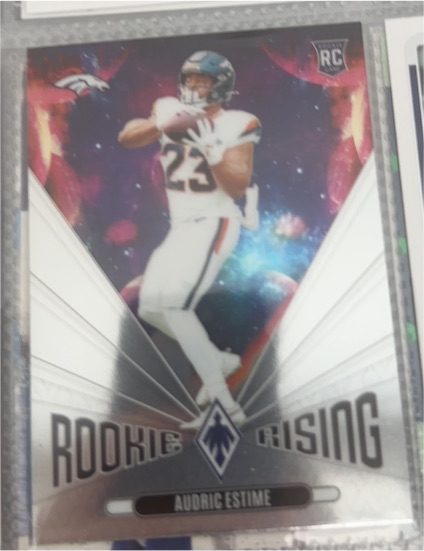 2024 Panini Phoenix #RR-AEE Audric Estime Rookie Rising — front