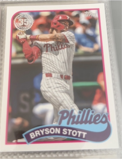 2024 Topps Update #89US-25 Bryson Stott — front