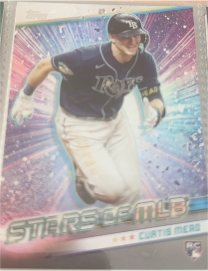 2024 Topps Update #CSMLB-72 Curtis Mead Stars of MLB Chrome — front