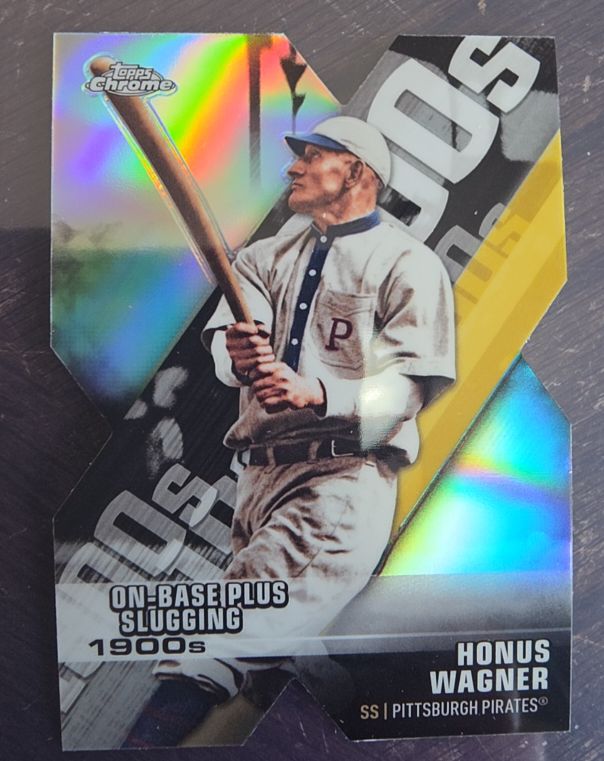 2020 Topps Chrome Decade of Dominance Die Cut #DOD-11 Honus Wagner — front