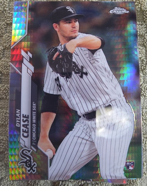 2020 Topps Chrome #43 Dylan Cease — front