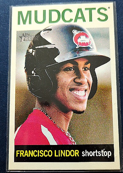 2013 Topps Heritage Minor League #85 Francisco Lindor — front