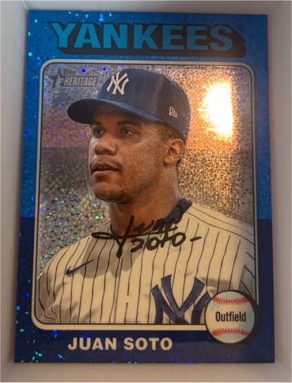 2024 Topps Heritage #143 Juan Soto — front