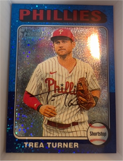 2024 Topps Heritage #181 Trea Turner — front