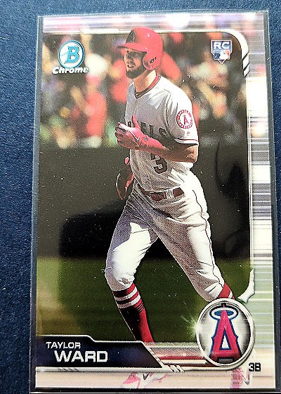 2019 Bowman Chrome #34 Taylor Ward — front