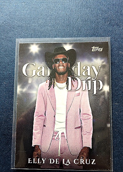 2025 Topps Series 1 Celebration #GD-7 Elly De La Cruz — front