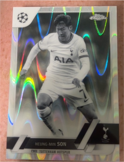 2022-23 Topps Chrome UEFA UCC #5 Heung-Min Son — front