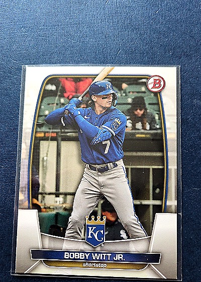 2023 Bowman #57 Bobby Witt Jr. — front