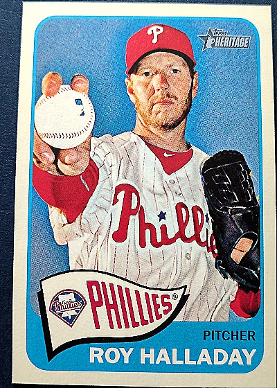 2014 Topps Heritage #208 Roy Halladay — front