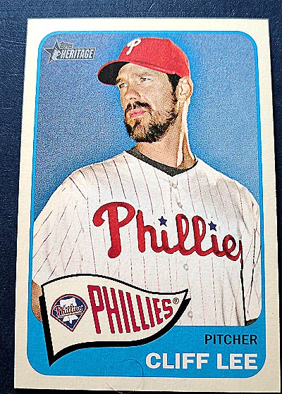 2014 Topps Heritage #20 Cliff Lee — front
