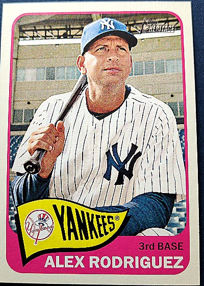 2014 Topps Heritage #64 Alex Rodriguez — front
