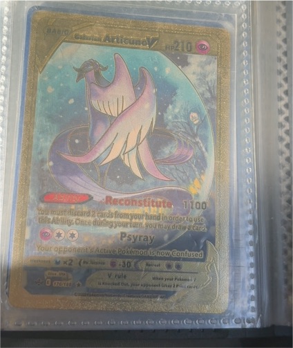 2021 Pokémon TCG Chilling Reign #170 Galarian Articuno V — front