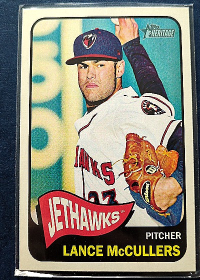 2014 Topps Heritage Minor League #57 Lance McCullers — front