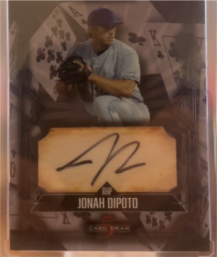 2024 Wild Card 5 Card Draw #5CDCL-JD Jonah Dipoto — front