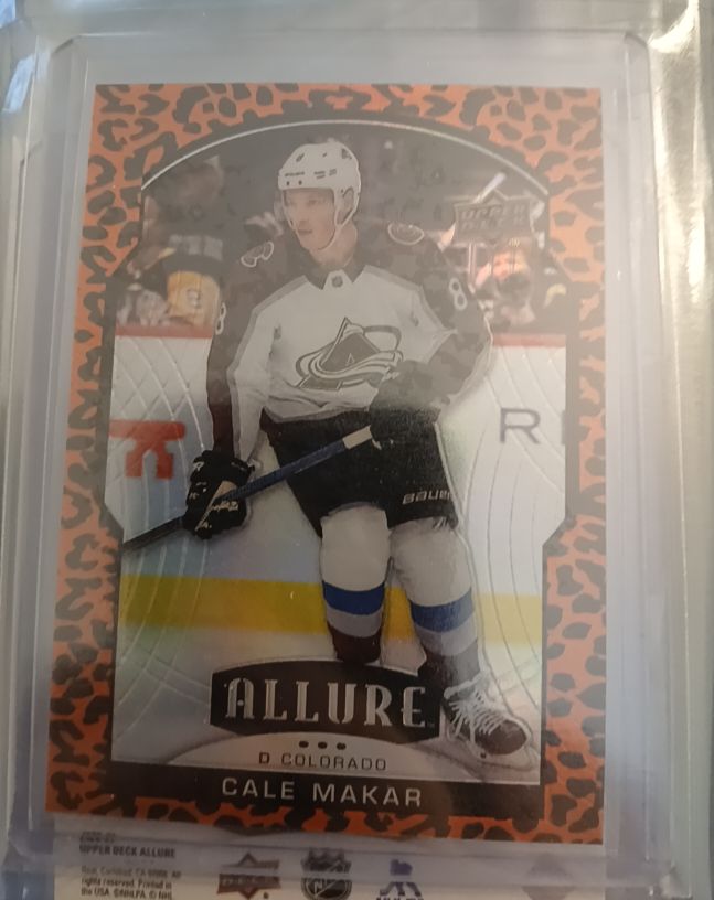 2020-21 Upper Deck Allure #6 Cale Makar — front