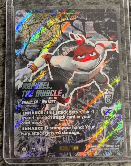 2025 TMNT Universus Raphael The Muscle #5/8 — front