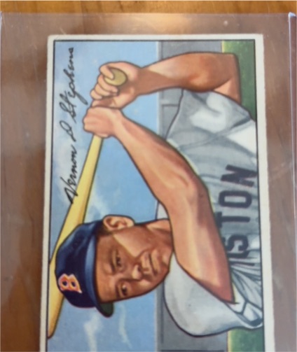 1952 Bowman #9 Vern Stephens — front
