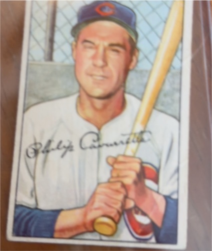 1952 Bowman #126 Phil Cavarretta — front