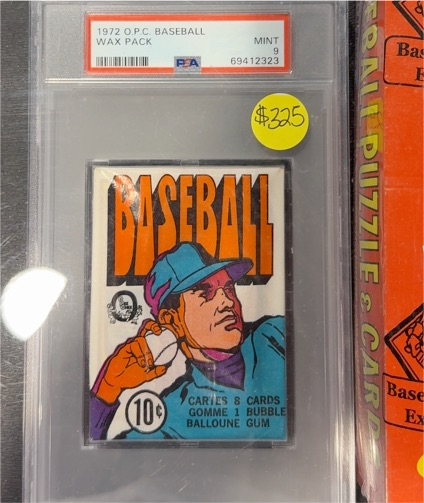 1972 O-Pee-Chee Baseball Wax Pack — front