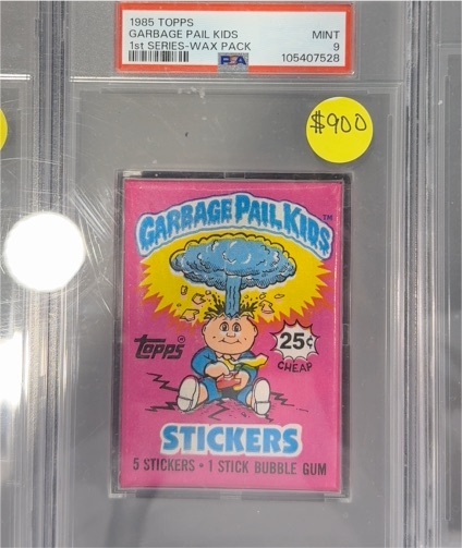 1985 Topps Garbage Pail Kids 1st Series #1 Wax Pack — front