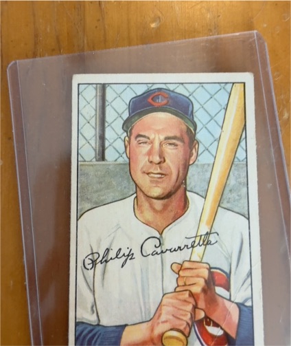 1952 Bowman #126 Phil Cavarretta — front