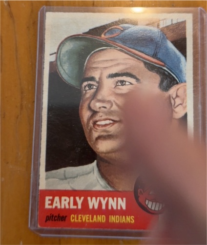 1953 Topps #61 Early Wynn — front