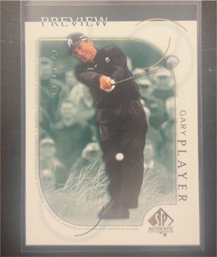 2001 Upper Deck SP Authentic Preview #14 Gary Player — front