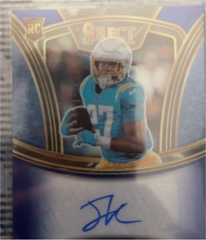 2020 Panini Select #39 Justin Herbert — front