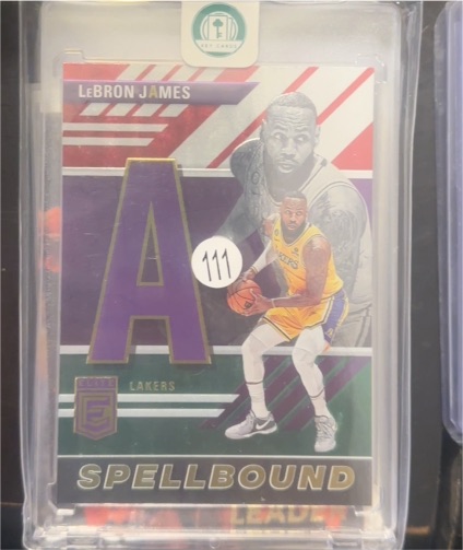 2023-24 Panini Donruss Elite Spellbound #37 LeBron James — front