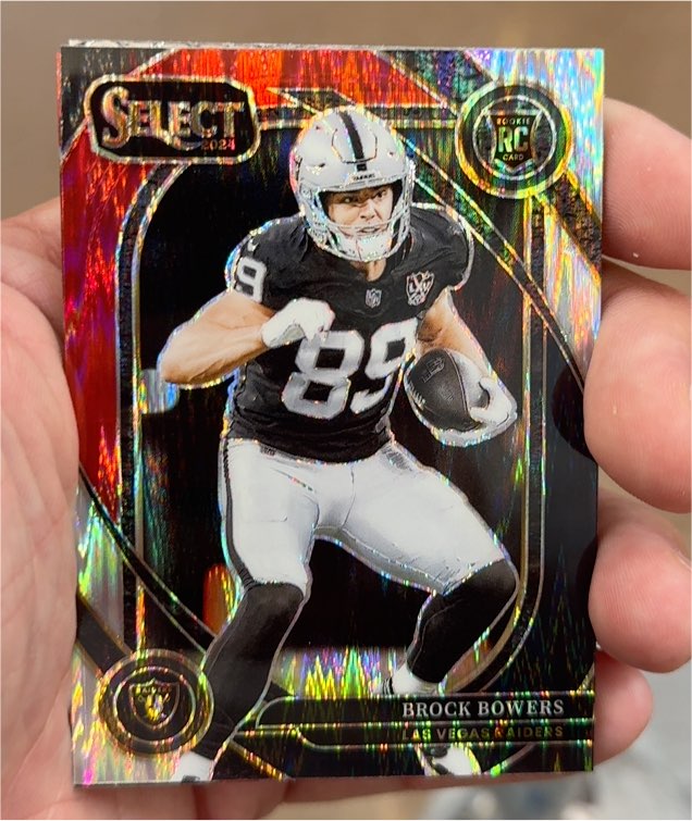 2024 Panini Select Club Level #222 Brock Bowers — front